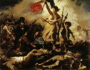 Eugene Delacroix Liberty Leading the People,july 28,1830 Germany oil painting artist